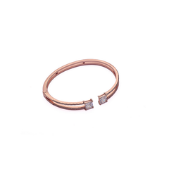 Rose Gold Gleaming Diva Kada Amishka Jewels