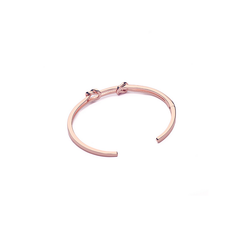 Rose Gold Knots of Love Kada Amishka Jewels