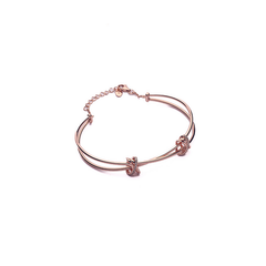 Rose Gold Lover’s Tryst Kada Amishka Jewels