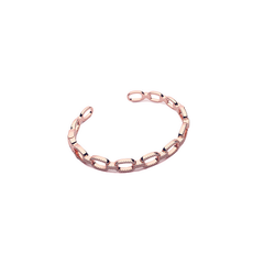 Rose Gold Oval Shimmer Kada Amishka Jewels