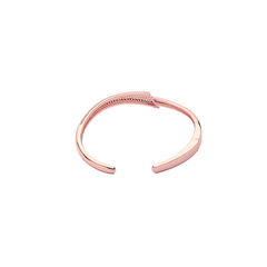 Rose Gold Shimmering Sail Kada Amishka Jewels