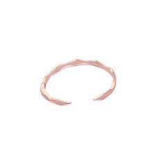 Rose Gold Sparkling Wave Kada Amishka Jewels