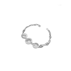 Silver Lunar Journey Bracelet Amishka Jewels