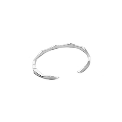 Silver Sparkling Wave Kada Amishka Jewels